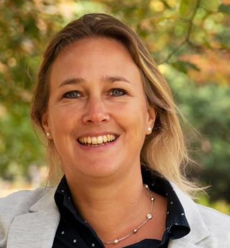 Silvia Kruithof aan het werk